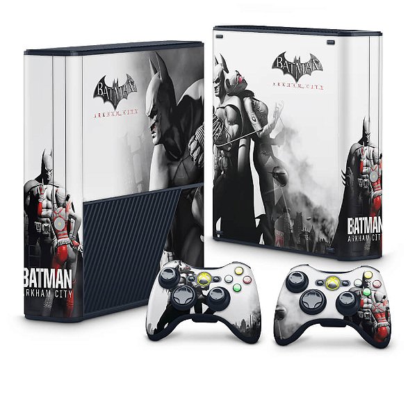 Xbox 360 Super Slim Skin - Batman Arkham City