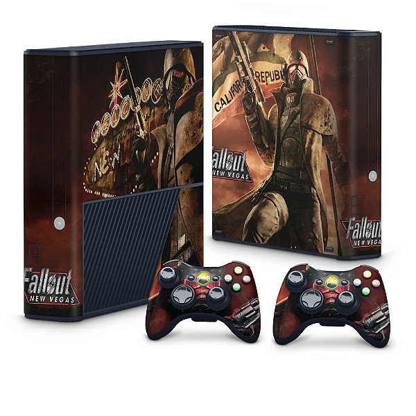 Xbox 360 Super Slim Skin - Fallout New Vegas