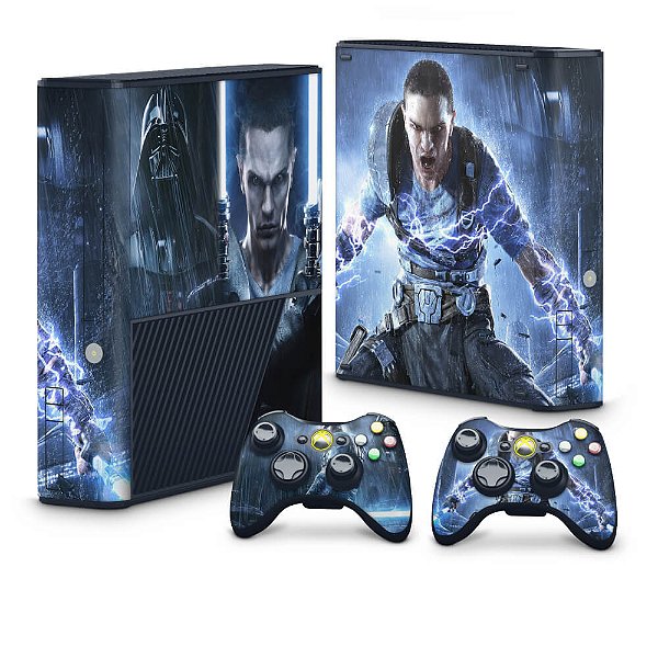 Xbox 360 Super Slim Skin - Star Wars The Force Unleashed 2