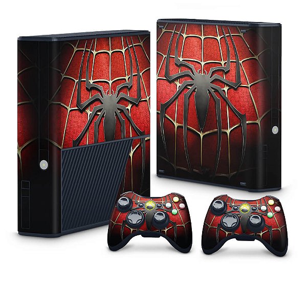 Xbox 360 Super Slim Skin - Spiderman Homem-Aranha #B