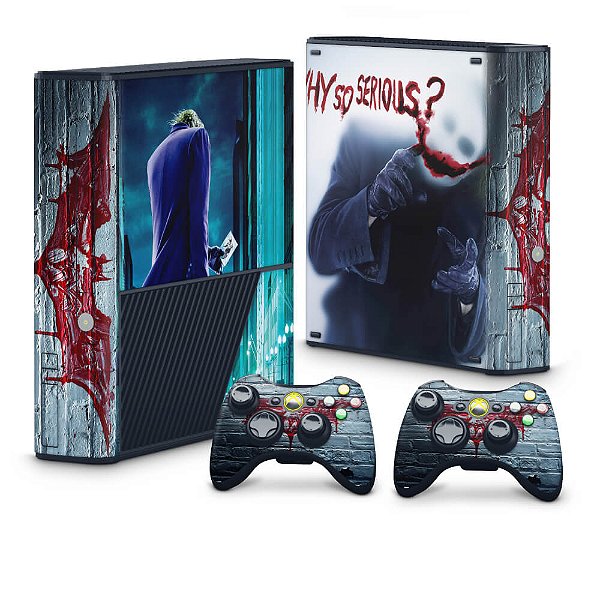 Xbox 360 Super Slim Skin - Coringa Joker #A