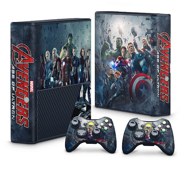 Xbox 360 Super Slim Skin - Vingadores 2: A Era de Ultron