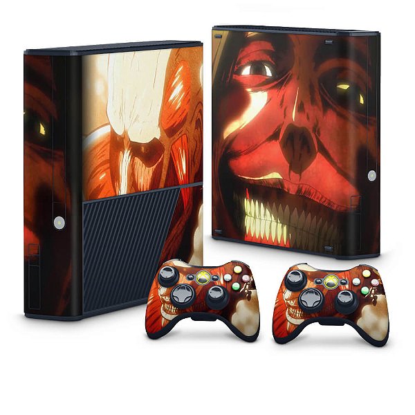 Xbox 360 Super Slim Skin - Attack on Titan #B