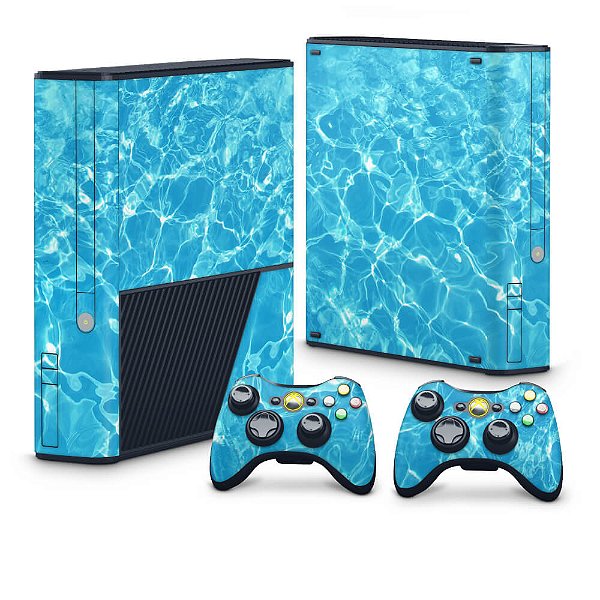 Xbox 360 Super Slim Skin - Aquático Água