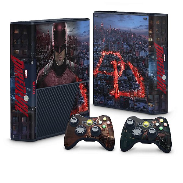 Xbox 360 Super Slim Skin - Daredevil Demolidor