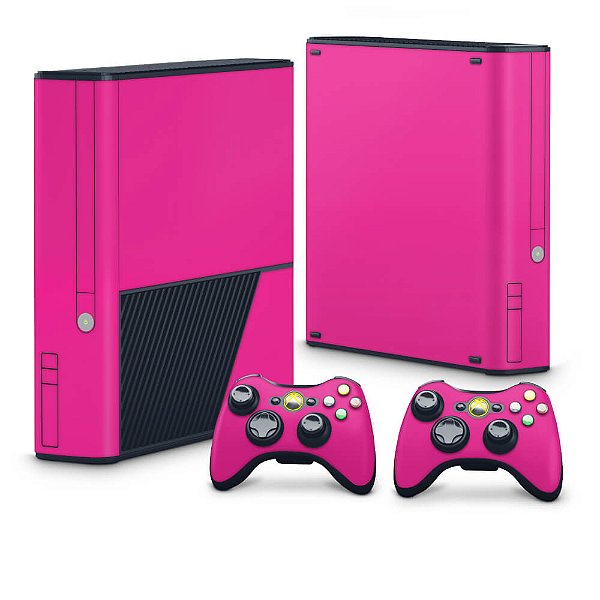 Xbox 360 Super Slim Skin - Rosa Pink