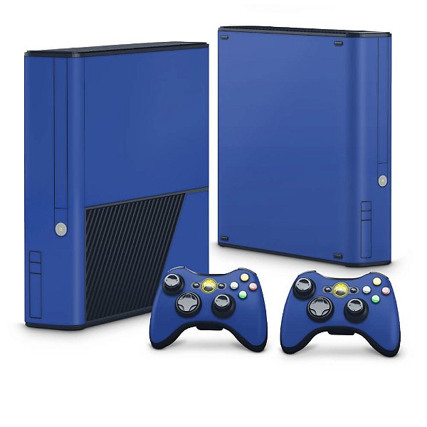 Xbox 360 Super Slim Skin - Azul Escuro
