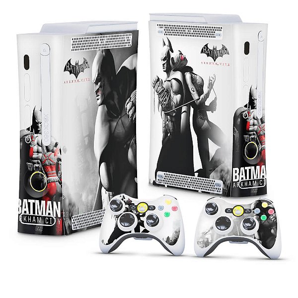 Xbox 360 Fat Skin - Batman Arkham City