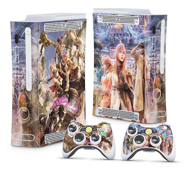 Xbox 360 Fat Skin - Final Fantasy XIII #B