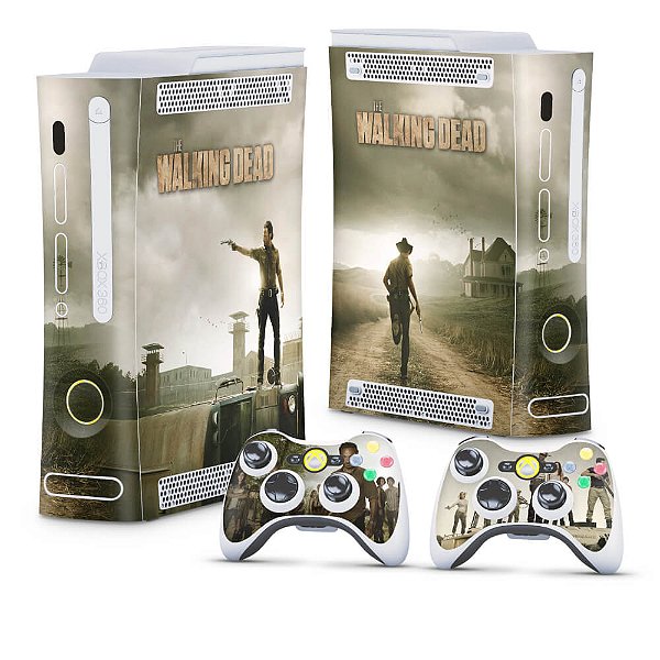 Xbox 360 Fat Skin - The Walking Dead #B