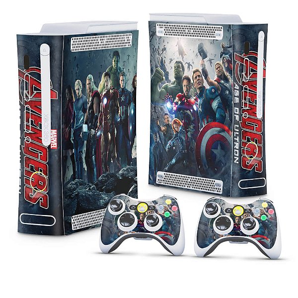 Xbox 360 Fat Skin - Vingadores 2: A Era de Ultron