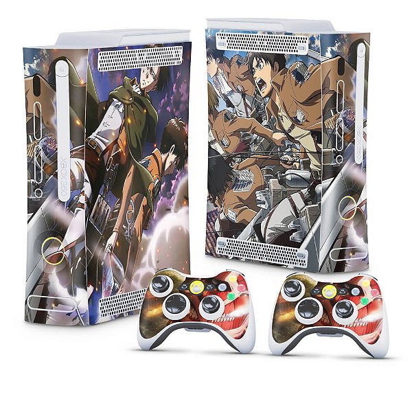 Xbox 360 Fat Skin - Attack on Titan #A