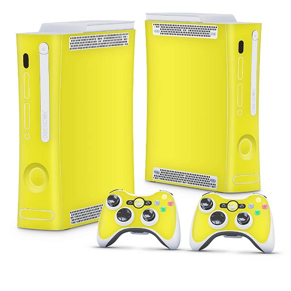 Xbox 360 Fat Skin - Amarelo