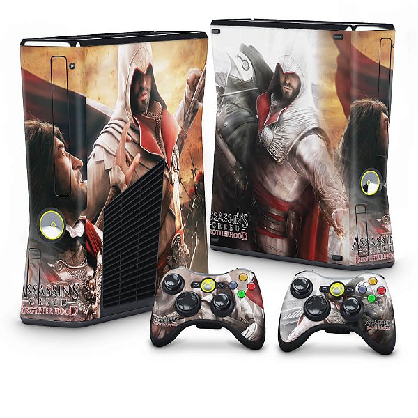 Xbox 360 Slim Skin - Assassins Creed Brotherwood #B