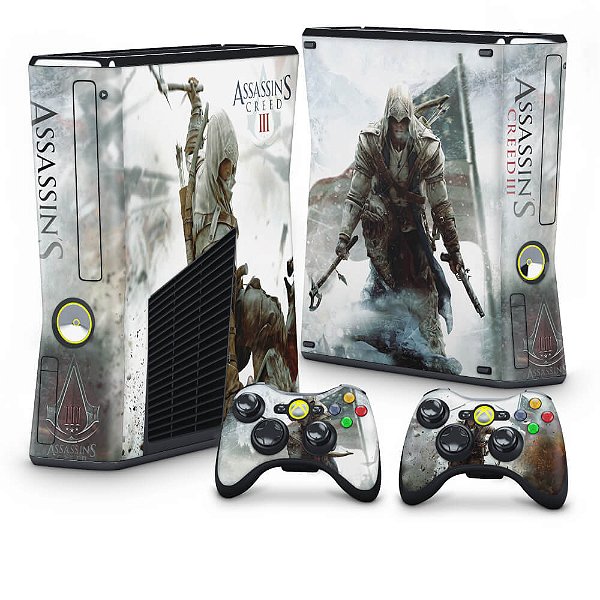 Xbox 360 Slim Skin - Assassins Creed 3