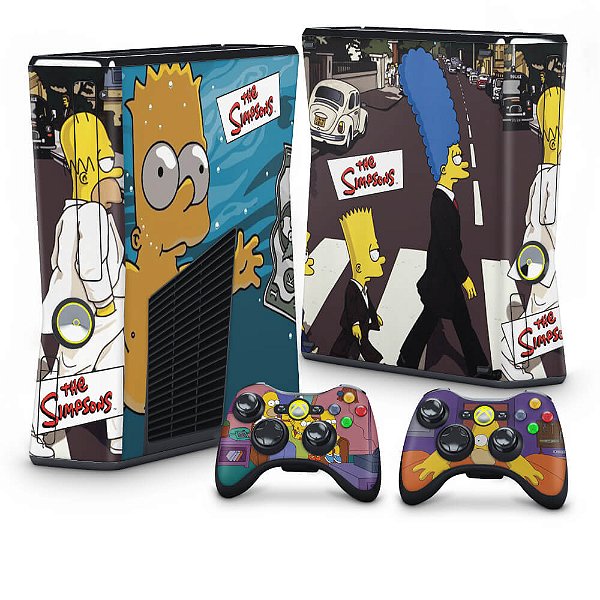 Xbox 360 Slim Skin - Simpsons