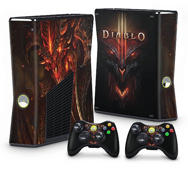 Xbox 360 Slim Skin - Diablo 3