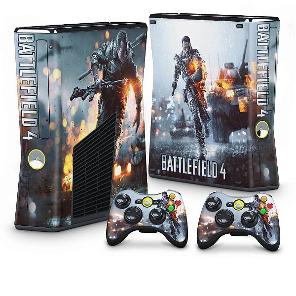Xbox 360 Slim Skin - Battlefield 4