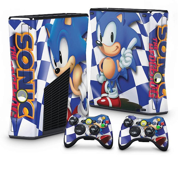 Xbox 360 Slim Skin - Sonic The Hedgehog