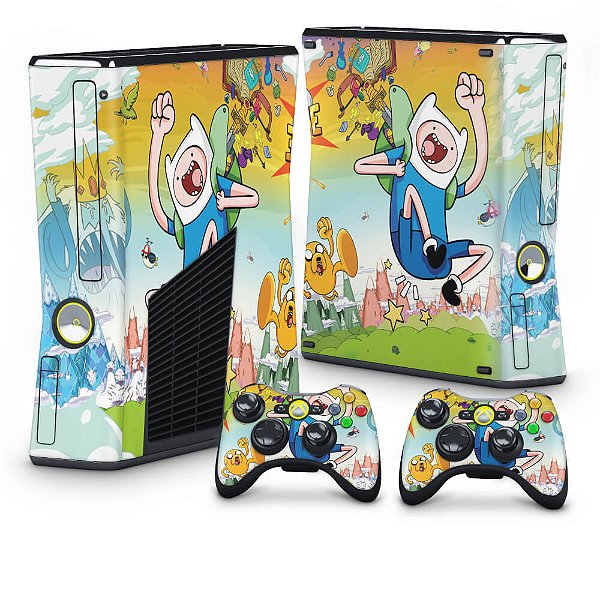 Xbox 360 Slim Skin - Hora de Aventura