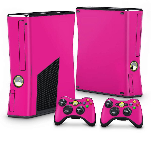 Xbox 360 Slim Skin - Rosa Pink