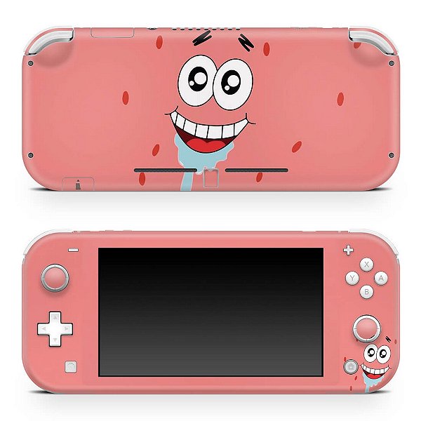 Nintendo Switch Lite Skin - Patrick Bob Esponja