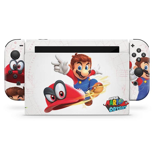 Nintendo Switch Skin - Super Mario Odyssey