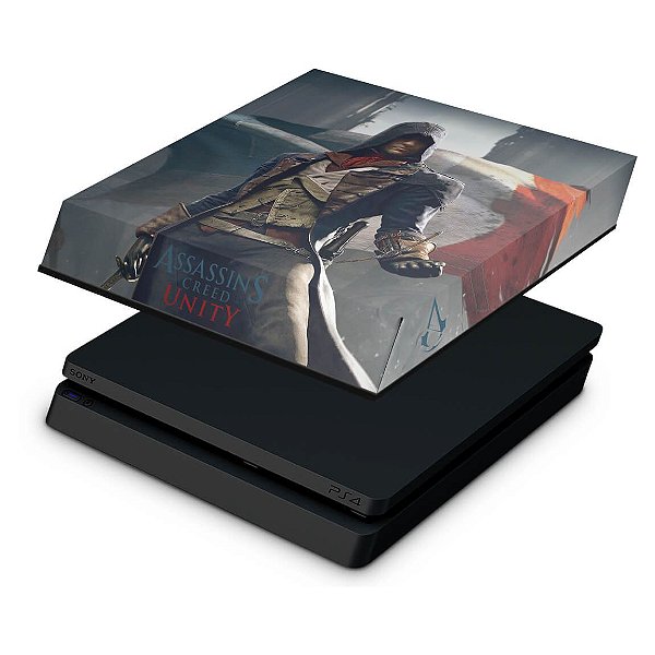 PS4 Slim Capa Anti Poeira - Assassins Creed Unity