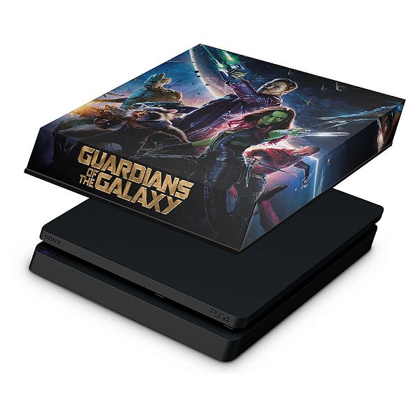 PS4 Slim Capa Anti Poeira - Guardioes da Galaxia