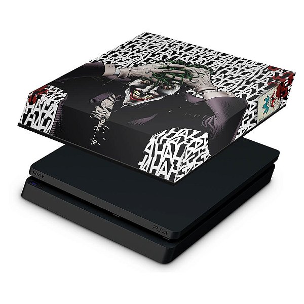 PS4 Slim Capa Anti Poeira - Joker Coringa Batman