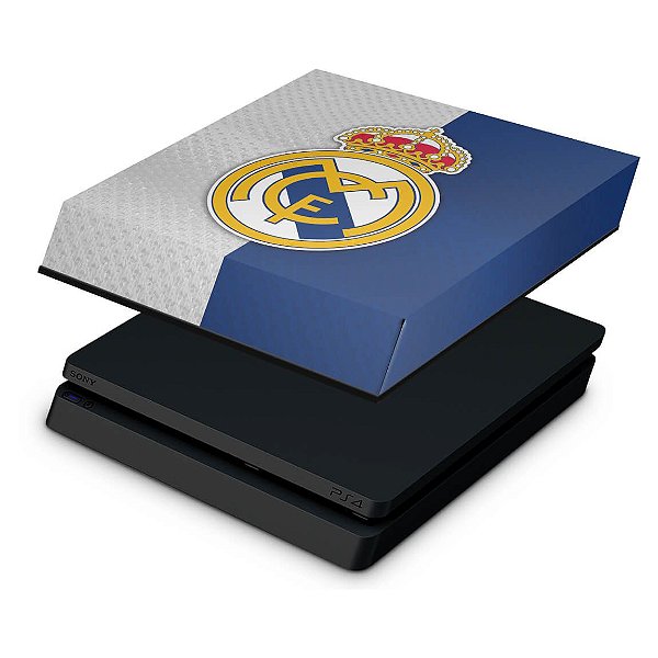 PS4 Slim Capa Anti Poeira - Real Madrid