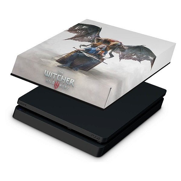 PS4 Slim Capa Anti Poeira - The Witcher 3: Wild Hunt - Blood and Wine
