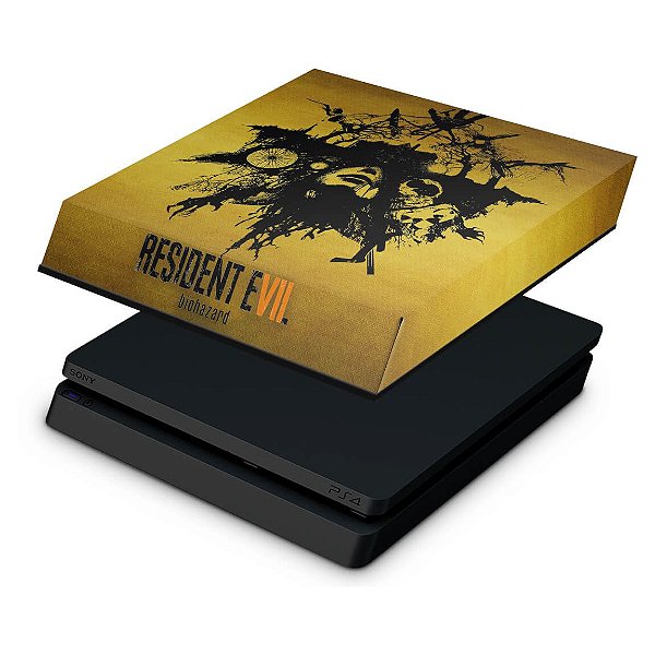 PS4 Slim Capa Anti Poeira - Resident Evil 7: Biohazard