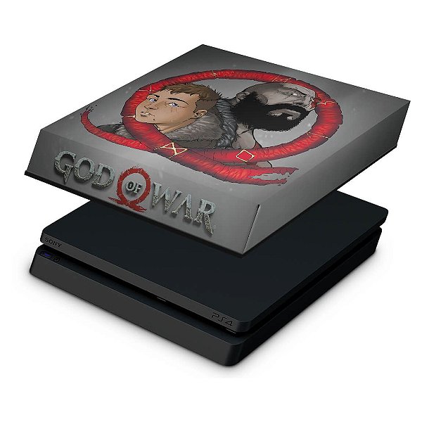 PS4 Slim Capa Anti Poeira - God of War 4