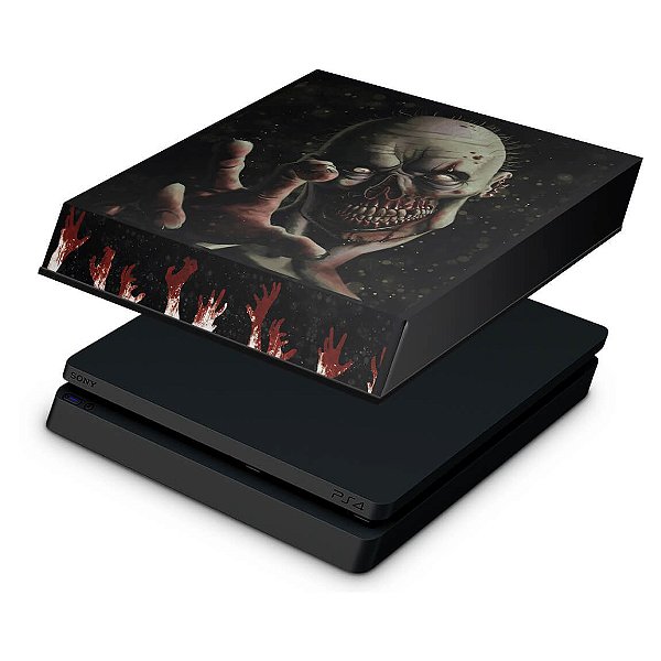 PS4 Slim Capa Anti Poeira - Zombie Zumbi The Walking