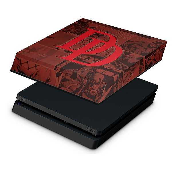 PS4 Slim Capa Anti Poeira - Daredevil Demolidor Comics