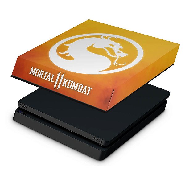 PS4 Slim Capa Anti Poeira - Mortal Kombat 11