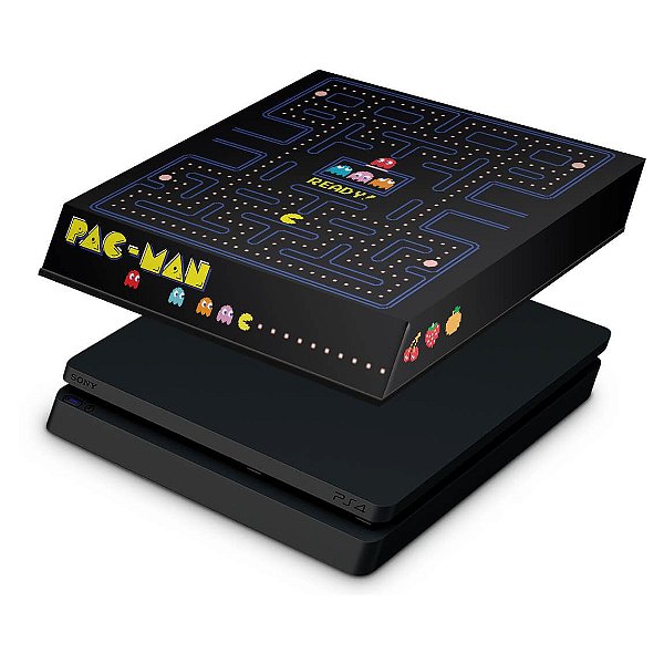 PS4 Slim Capa Anti Poeira - Pac Man