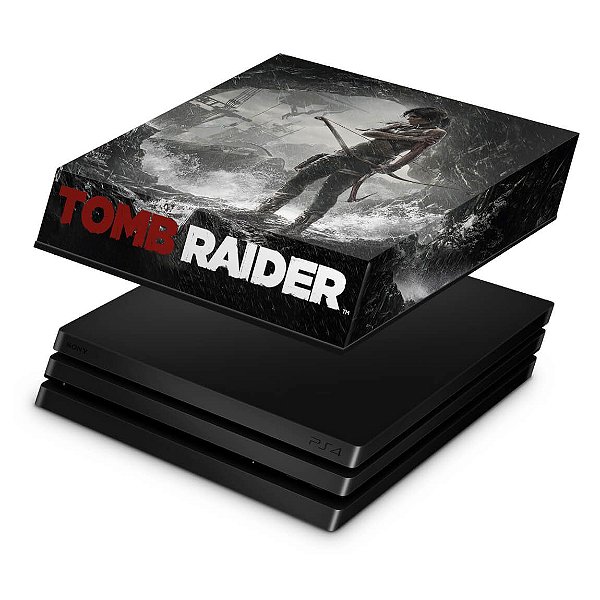 PS4 Pro Capa Anti Poeira - Tomb Raider