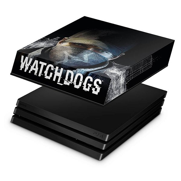 PS4 Pro Capa Anti Poeira - Watch Dogs
