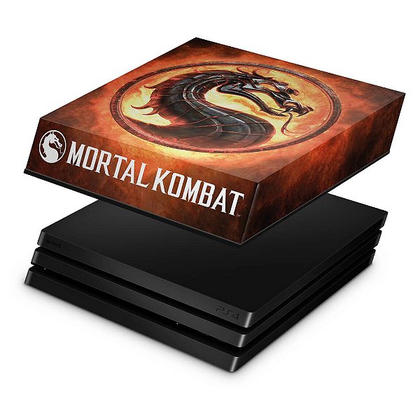 PS4 Pro Capa Anti Poeira - Mortal Kombat