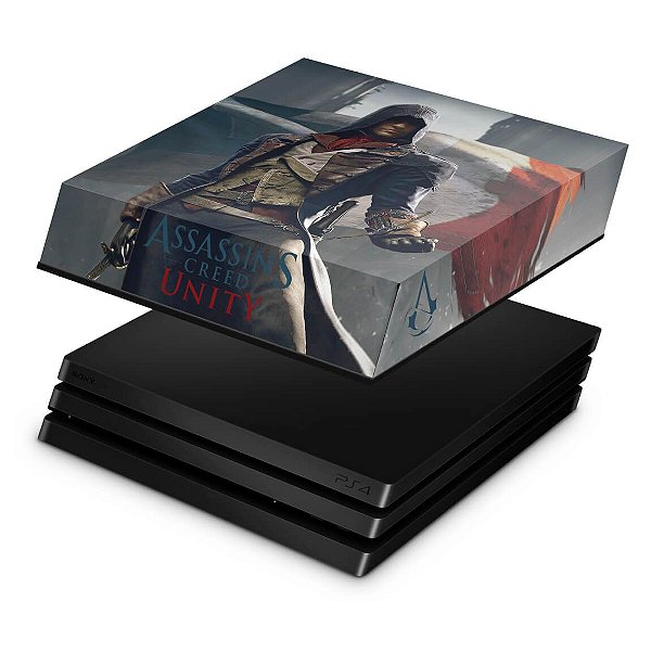 PS4 Pro Capa Anti Poeira - Assassins Creed Unity - Pop Arte Skins