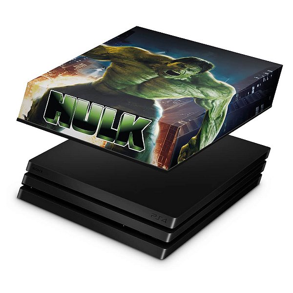 PS4 Pro Capa Anti Poeira - Hulk