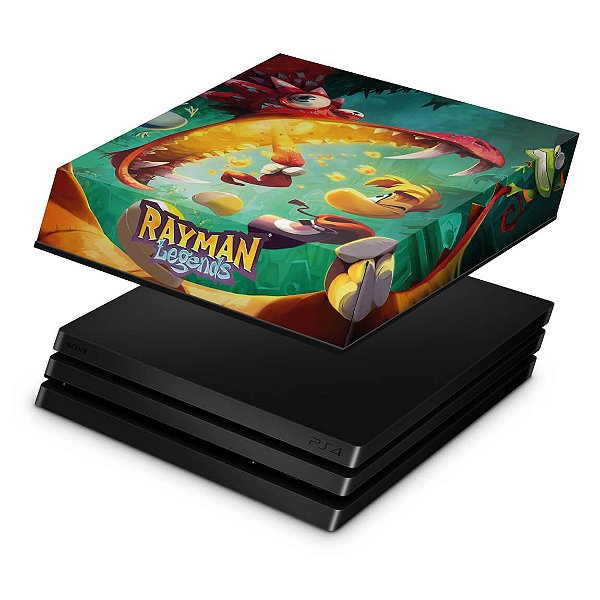 PS4 Pro Capa Anti Poeira - Rayman Legends - Pop Arte Skins