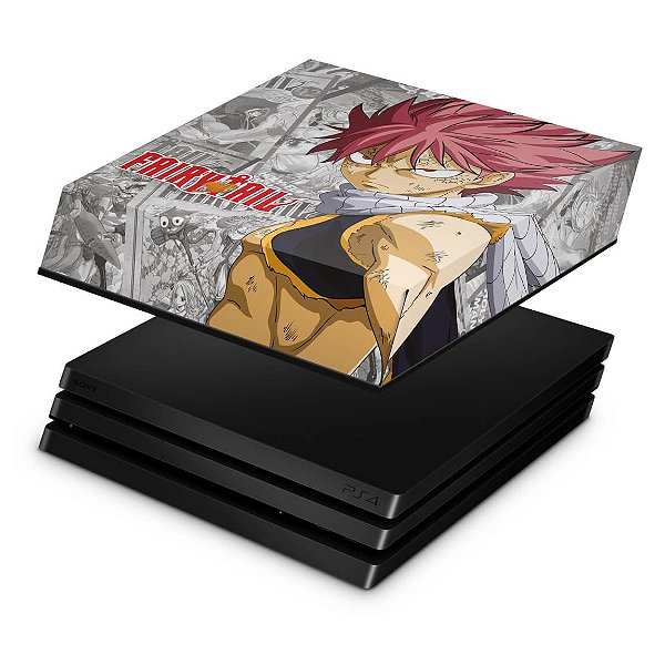 PS4 Pro Capa Anti Poeira - Fairy Tail