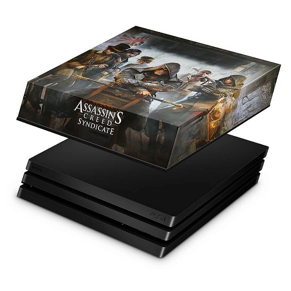 PS4 Pro Capa Anti Poeira - Assassins Creed Syndicate