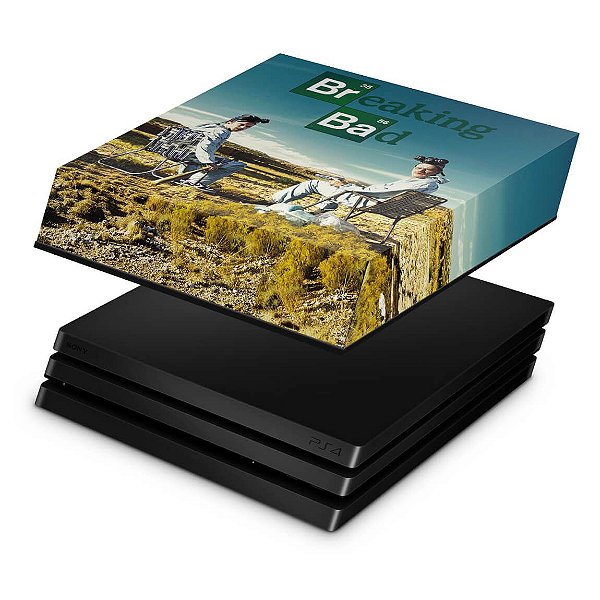 PS4 Pro Capa Anti Poeira - Breaking Bad