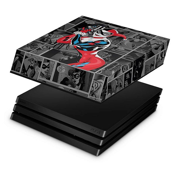 PS4 Pro Capa Anti Poeira - Harley Quinn - Arlequina #a