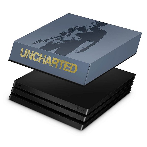 PS4 Pro Capa Anti Poeira - Uncharted 4 Limited Edition
