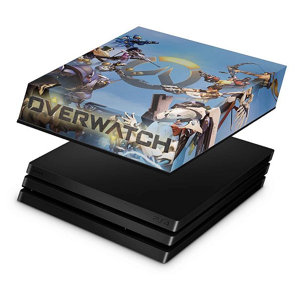 PS4 Pro Capa Anti Poeira - Overwatch